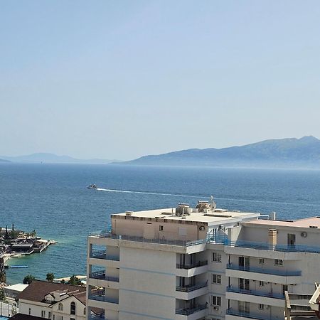 Panoramic Sea View Apartment Sarande Bagian luar foto