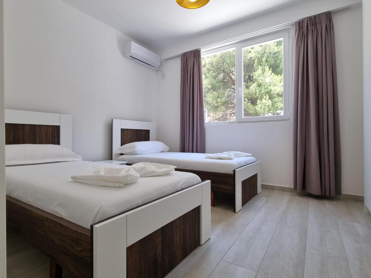 Panoramic Sea View Apartment Sarande Bagian luar foto