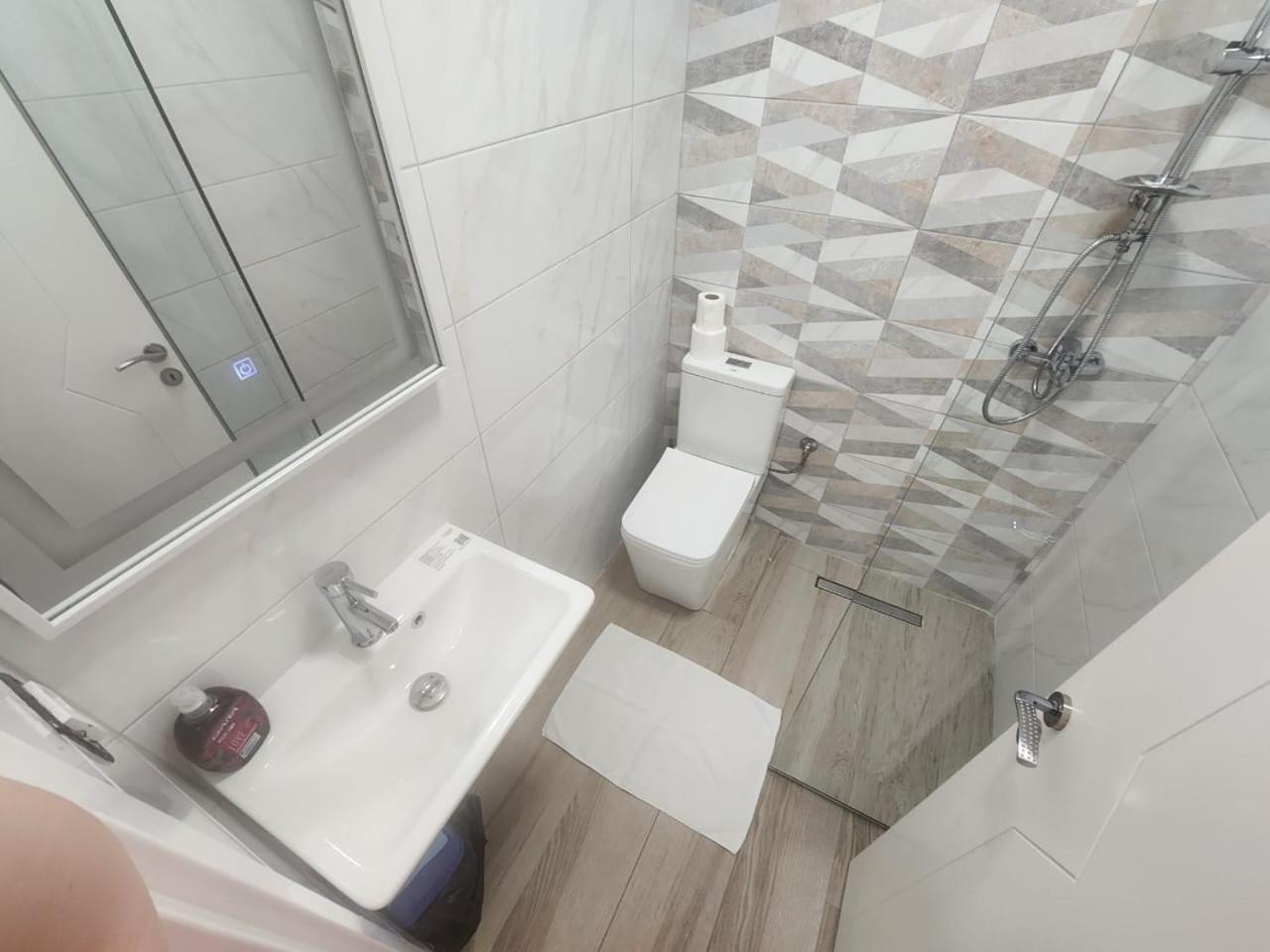 Panoramic Sea View Apartment Sarande Bagian luar foto